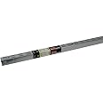 Rubbermaid FastTrack Garage Upright 47.5" Satin NickelWall Mounted Storage System Direct Mount into FastTrack Garage Rail for