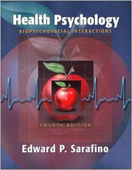 health psychology edward sarafino