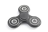 WeFidget's original EDC spinner fidget toys, fidget spinners, relieves your ADHD, anxiety, and boredom (Black/Black)