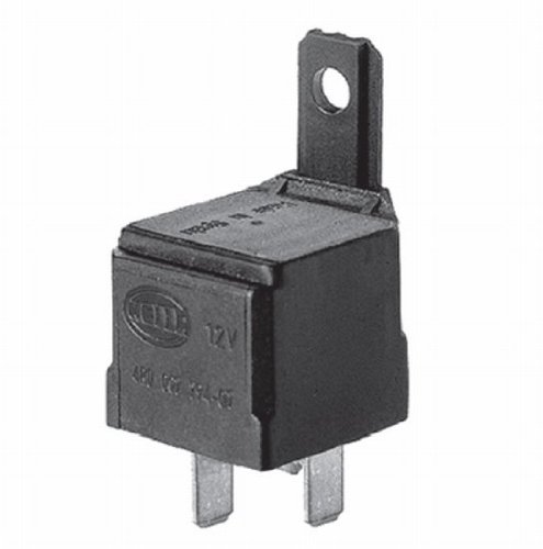 HELLA 007793041 12V 50A SPST Mini ISO Relay with Bracket