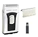 Sonitek 6000 Microforce Cordless Foil Travel Shaver, Men's Electric Razor 100% Washable Wet/Dry Advantage Powered by Easily Replaceable AAA Batteries
