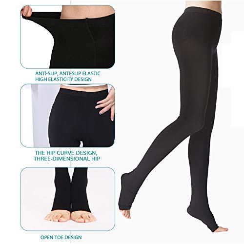 Medical Compression Pantyhose Stockings for Women Men Plus Size