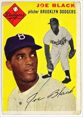 Amazon Com Joe Black Brooklyn Dodgers 1954 Topps Baseball Card 98 Connie Mack Libros