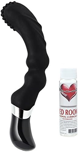 Intense Prostate / P-Spot Stimulation. Sensuelle Homme Pro Rechargeable Prostate Massager. 10 functions. 3 speeds. &amp; NYC RED ROOM Lubricant