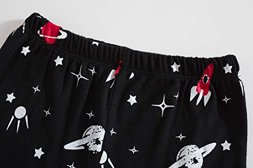 41JPicHL6EL Dolphin&Fish Boys Pajamas 100% Cotton Short Sleeve Toddler Pjs Set Kids Sleepwear - Image 7
