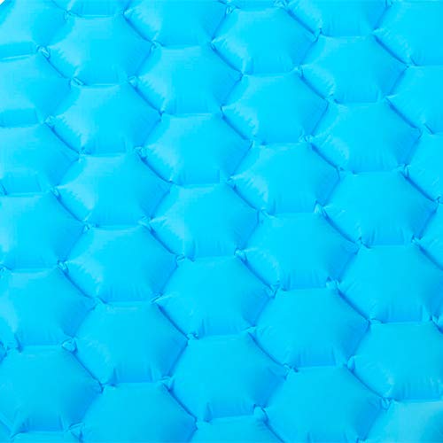 VENTURE 4TH Ultralight Air Sleeping Pad - Lightweight, Compact, Durable - Air Cell Technology for Added Stability and Comfort While Backpacking, Camping, and Traveling (Light Blue)