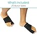 Vive Bunion Splint - Toe Straightener & Corrector Brace Pad for Hallux Valgus Pain Relief - Night Time Support for Men & Women (Black)