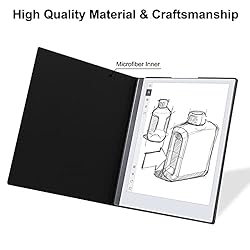 KuRoKo Slim Lightweight Book Folios Leather Case