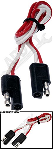 APDTY 97117 2-way Trailer Flat Connector