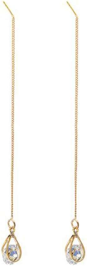 Long Chain Earrings Threader Earrings Long Dangle Earrings Chain Length Earring for Women