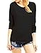 Haola Women's Long Sleeve Tops Round Neck Casual Teen Girls Tees Loose T Shirts