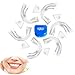 EZGO Pack of 2 Thermo-molding Custom Fitting Dental Teeth Whitening Trays with Storage Case, Boil & Bite Bleaching Trays for Teeth Whitening Gel