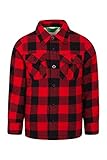 Mountain Warehouse Jackson Youth Shacket – Boys Flannel Shirt Jacket