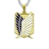 Attack on Titan Shingeki No Kyojin 4 Squads Emblems Necklace