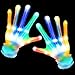 MAOXIAN Flashing LED Gloves,Kid Camping Outdoor Games for 4 5 6 7 8 9 10 11 12 Year Old and Above can wear, Halloween Christmas Party Best Costume Gift,in The Dark Party Favor Sensory Glow Toys
