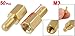 uxcell M3x6mm+M3x6mm Male-Female Brass Hex PCB Motherboard Spacer Standoff for FPV Drone Quadcopter, Computer & Circuit Board 50pcs