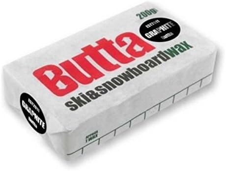 Butta Wax Graphite Ski And Snowboard Snow Wax - Black