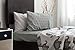 Chital Unisex Twin Bed Sheets | 4 Pc Gender Neutral Kids Bedding Set | Baby Elephant Print | 1 Flat & 1 Fitted Sheet, 2 Pillow Cases | Durable Super-Soft, Double-Brushed Microfiber | 15” Deep