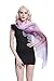 TONY&CANDICE(TM) 100% Silk Extra Long Oblong Silk Scarf,65