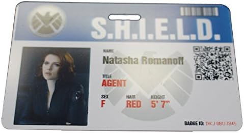 Shield Natasha Movie Prop Badge
