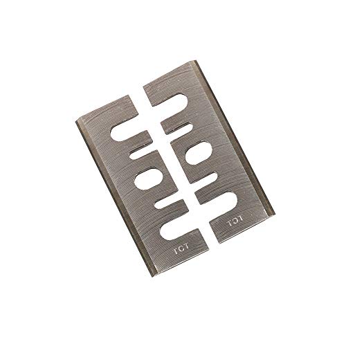 2Pcs TCT 3-1/4 Inch Replacement Electric Planer Spare Blades Knives Hitachi F20A for Wood Cutting Tool - Thumbnail 4