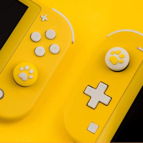 GeekShare 4PCS Silicone Cat Paw JoyCon Thumb Grip Set Joystick Caps