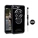 Rokform iPhone 8 & 7 PLUS Crystal Series, Slim Magnetic Protective Case with twist lock & universal Magnetic Car Mount (Black)