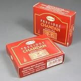 HEM Precious Chandan Incense Dhoop Cones, Pair of 10 Cone Boxes