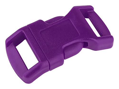 50-1/2 Inch Purple Economy Contoured Side Release Plastic Buckle Closeout