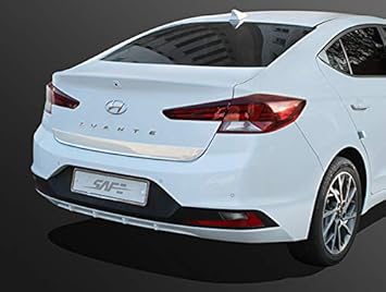 Amazon Com Kyoungdong Safe Chrome Rear Trunk Garnish Molding 1pc For 2019 Hyundai Elantra Automotive