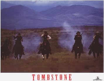 Amazon Com Tombstone Poster Movie E 11x14 Kurt Russell Val Kilmer Michael Biehn Sam Elliott Furniture Decor