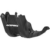 Acerbis Plastic Offroad Skid Plate with Linkage Guard Black Compatible with KTM 250 SX-F/250 XC-F/350 SX-F 2023-2026/Compatible with GasGas EX 250F/EX 350F/MC350F 2024-2025/MC250F 2024-2026-2977610001