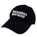 Allezola Unisex Embroidered Make America Great Again Hat Donald Trump 2016 Adjustable Cap Baseball Hat(Black)(FBA))