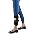 GVN Ankle Holster for Concealed Carry | Non-Slip with Holster Fits Glock 42, 43, 36, 26, Smith and Wesson Body guard .380, .38, Ruger LCP, LC9 (Black)