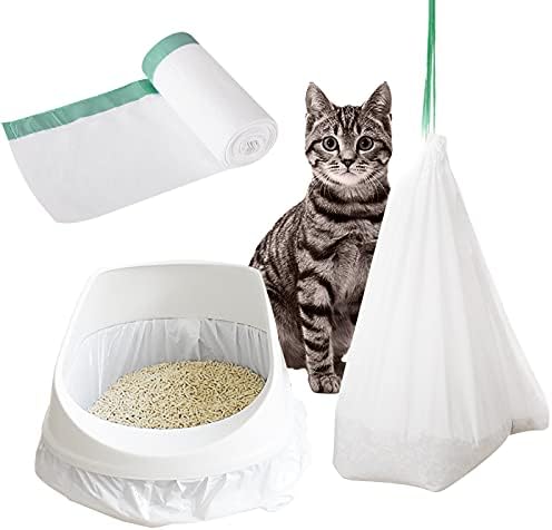 OKBUYNOW Cat Litter Box Liners Jumbo Disposable Bags with