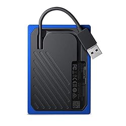 WD 500GB My Passport Go SSD Cobalt Portable