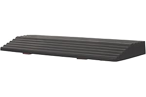 FUNOMOCYA Home Entry Ramp for Sweeping Robots Portable Indoor Threshold Ramp Small Slope Mat for Robot Vacuum Cleaners for Doorways and Steps