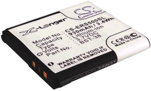 VINTRONS Rechargeable Battery 930mAh For Sony-Ericsson W580c, T658c, R306C, Xperia X10i mini, SK17, W760i, S500i