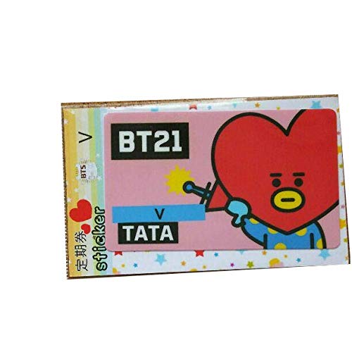 Bts Bt21 V Tata Icカードステッカーの買取価格 相場 高価買取なら買取一括比較のウリドキ