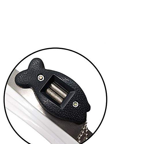 image for SODIAL Double Diamond Sharpening Knife Sharpener Ice Hockey Knife Patt