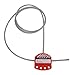Adjustable Cable Lockout with Vinyl Coated,1/4