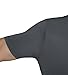 Worboo Tee Ultra Soft Organic Bamboo - Men's V Neck Undershirts (Medium, Dark gray)