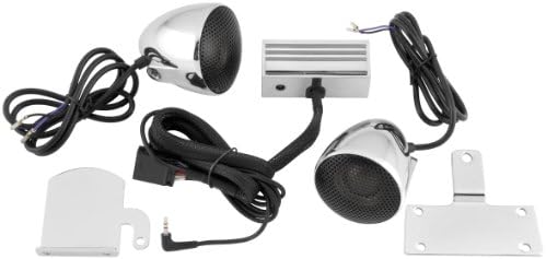 CYCLE SOUNDS CRUISER SOUND SYSTEM 2-1/2 INCH CHROME METRIC CRUISERS