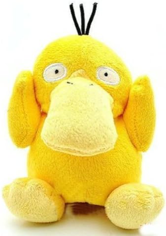 Pocket Monster Pokemon Psyduck Plush Doll Toy by askformore