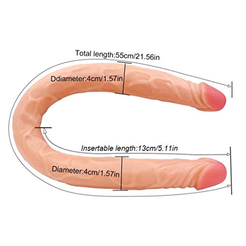 ASJHK Sex 21.56 Inch Super Long Female Simulation Special Artifact Student Adult Toy - Flesh - Thumbnail 6