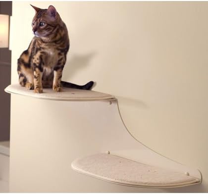 Cats Clouds Shelf - Left/Offwhite