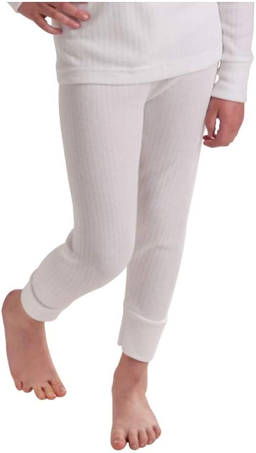 Octave 2 Pack Girls Thermal Underwear Long Johns/Pants/Long