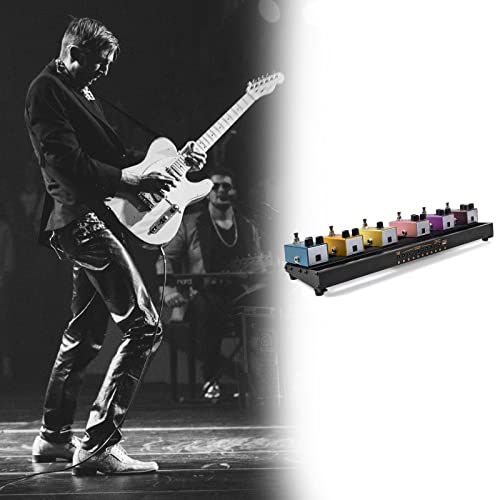 Guitar Pedalboard with Builtin Power Supply Pedal Board Aluminium