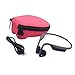 Carrying case for AfterShokz Trekz Titanium/Mini/Air Bone Conduction Headphones by Aenllosi (Red)
