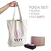 Cork Yoga Block with 6' Strap, Set is for Fitness, the Gym and Pilates, Tested & Guaranteed to Improve Poses, Strength and Balance (9